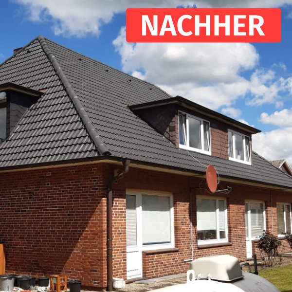 Dach nach der Dachbeschichtung  Kaiserslautern